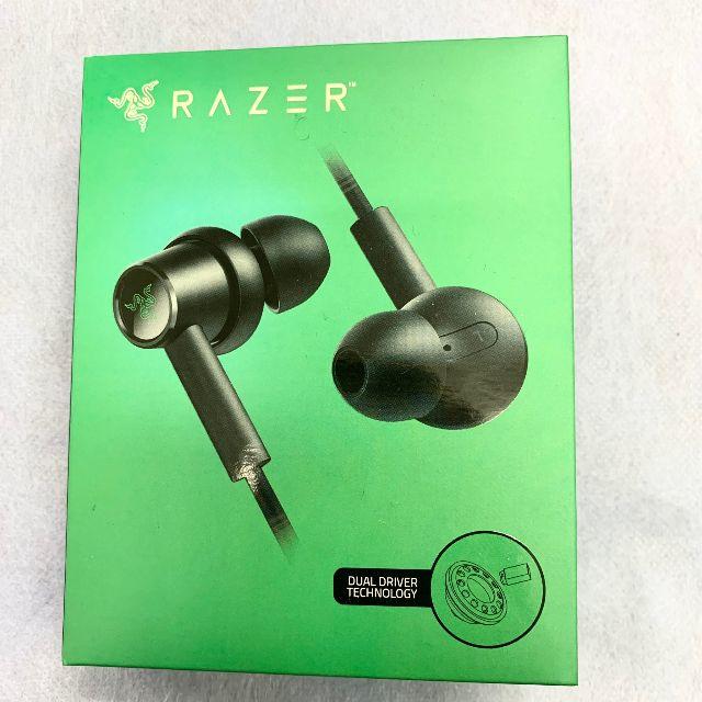 LAZER(レイザー)のRAZER HAMMERHEAD DUO イヤホン スマホ/家電/カメラのオーディオ機器(ヘッドフォン/イヤフォン)の商品写真