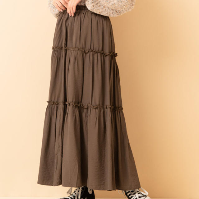 RETRO GIRL(レトロガール)のレトロガール　ティアードスカート レディースのスカート(ロングスカート)の商品写真