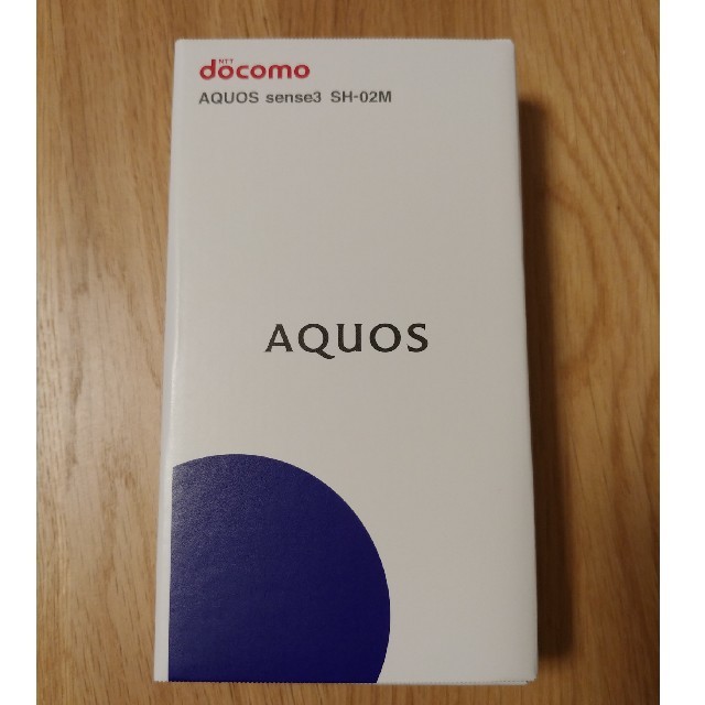 新品未使用　AQUOS sense3 SH-02M simロック解除