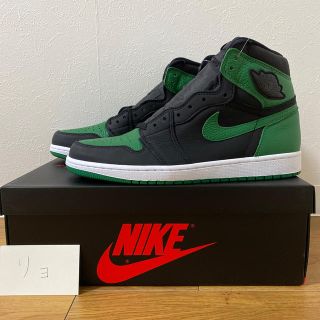 ナイキ(NIKE)のNIKE AIR JORDAN 1 パイングリーン 28.5 US10.5(スニーカー)