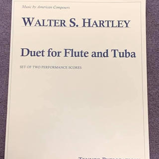 Duets for Flute and Tuba(チューバ)