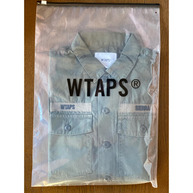 W)taps(ダブルタップス)のWTAPS 20SS BUDS LS OLIVE DRAB S カーキ オリーブ メンズのトップス(シャツ)の商品写真