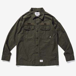 ダブルタップス(W)taps)のWTAPS 20SS BUDS LS OLIVE DRAB S カーキ オリーブ(シャツ)