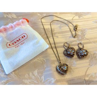 コーチ(COACH)の⭐️COACH⭐️ネックレスピアスセット⭐️(ピアス)