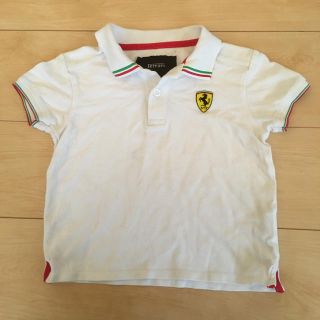 フェラーリ(Ferrari)のフェラーリferrari ポロシャツ  3/4y 100 110(Tシャツ/カットソー)