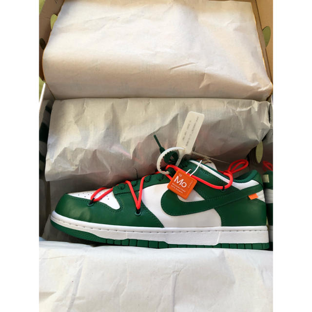 Nike dunk low off-white pine Green 29cm