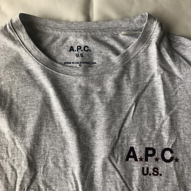 A.P.C(アーペーセー)のAPC Ｔシャツ　XL メンズのトップス(Tシャツ/カットソー(半袖/袖なし))の商品写真