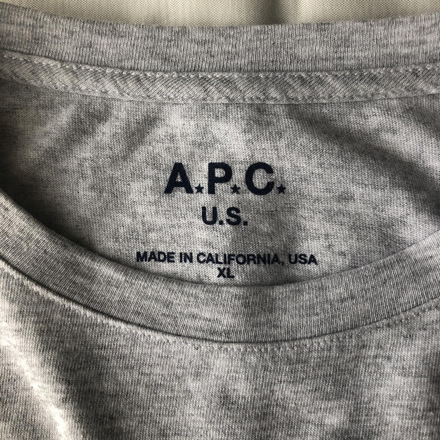 A.P.C(アーペーセー)のAPC Ｔシャツ　XL メンズのトップス(Tシャツ/カットソー(半袖/袖なし))の商品写真