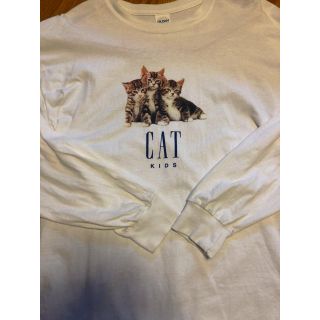ジーユー(GU)のあいみょん着用@CAT KIDS long sleeve t-shirts(Tシャツ(長袖/七分))