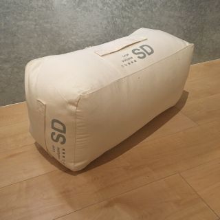 ムジルシリョウヒン(MUJI (無印良品))の【2回のみ使用】無印良品 グレー羽毛掛ふとん 軽量一層式 セミダブル(布団)