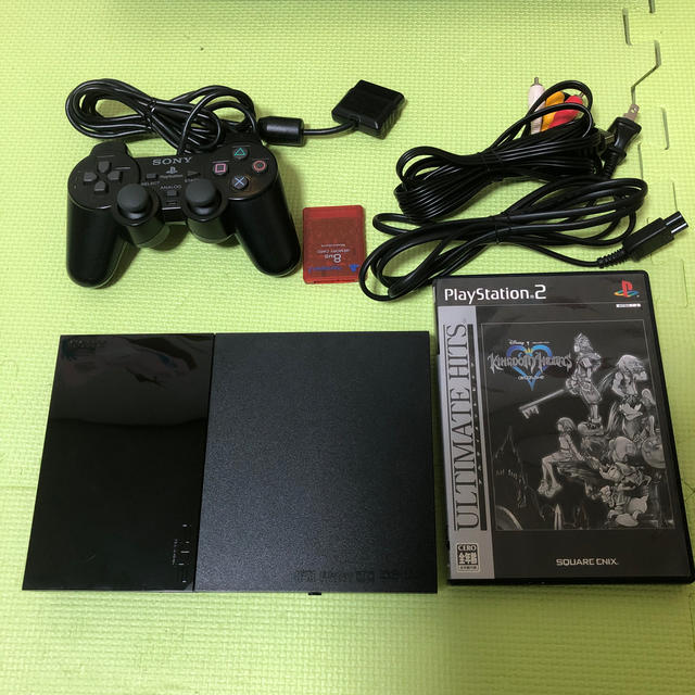 【美品】PS2本体　SCPH-90000【ソフト、メモリーカード付き】ゲームソフト/ゲーム機本体