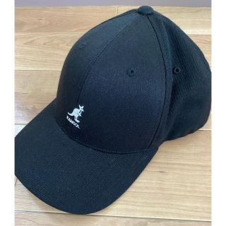 カンゴール(KANGOL)のKANGOL キャップ cap 帽子　ブラック(キャップ)