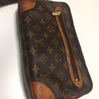ルイヴィトン(LOUIS VUITTON)の【訳あり激安】LOUIS VUITTON ポシェット◇モノグラム◇【送料込】(ハンドバッグ)