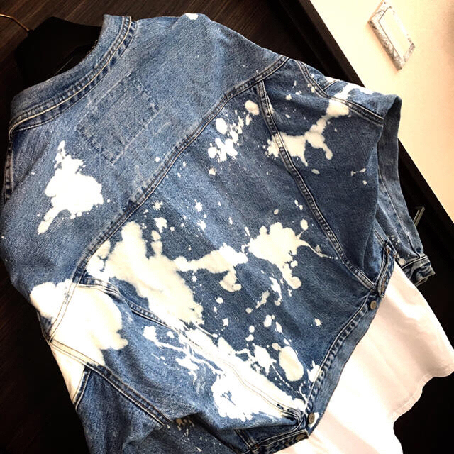 GUESS - 【激レア1点物】GUESSオーバーサイズ タイダイ デニムJKT