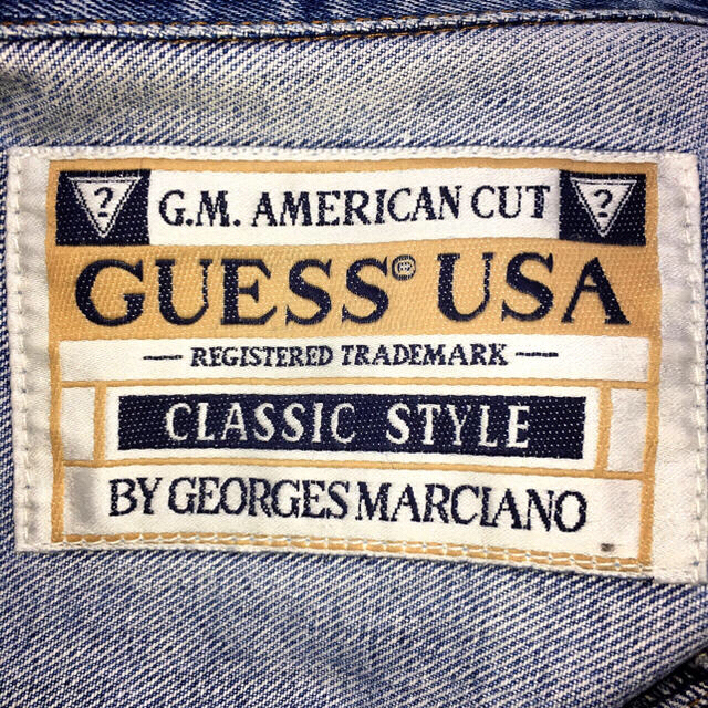 【激レア1点物】GUESSオーバーサイズ タイダイ デニムJKT【リメイク古着】