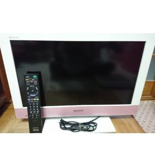 ソニー(SONY)のBRAVIA KDL-22EX300 ピンク(テレビ)