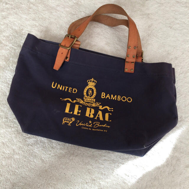 united bamboo(ユナイテッドバンブー)のユナイテッドバンブー 大きめトートバッグ レディースのバッグ(トートバッグ)の商品写真