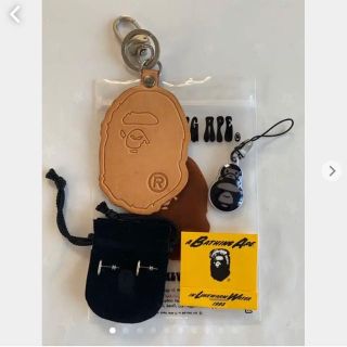 アベイシングエイプ(A BATHING APE)のエイプ    A Bathing Ape  ピアスなど4点(ピアス(両耳用))