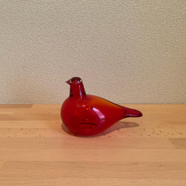 iittala(イッタラ)のLittle tern red(コアジサシ）Birds by Toikka インテリア/住まい/日用品のインテリア小物(置物)の商品写真