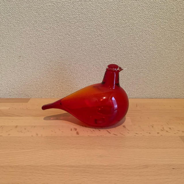 iittala(イッタラ)のLittle tern red(コアジサシ）Birds by Toikka インテリア/住まい/日用品のインテリア小物(置物)の商品写真