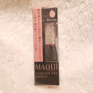 マキアージュ(MAQuillAGE)の【未使用】マキアージュ・エッセンスジェルルージュ・OR343(リップグロス)