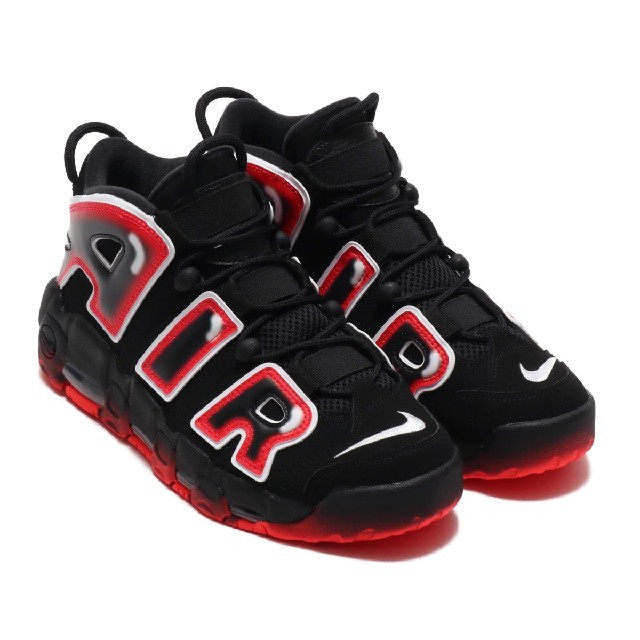 NIKE AIR MORE UPTEMPO 96 LASER CRIMSON