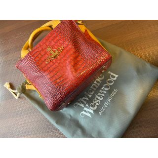 Vivienne Westwood クロコ調ショルダーバッグ