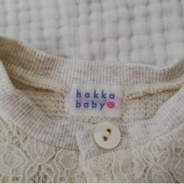 hakka baby(ハッカベビー)のhakkababy♡レースカーディガン キッズ/ベビー/マタニティのベビー服(~85cm)(カーディガン/ボレロ)の商品写真