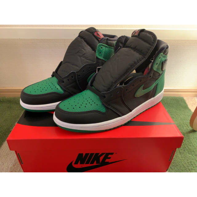 NIKE AIR JORDAN1 pine green 26 未使用