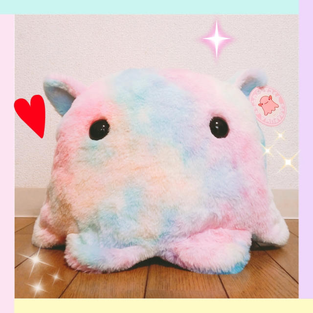 新品 さらふわメンダコくんBIG カラフル ぬいぐるみの通販 by 新品 さらふわメンダコくんBIG カラフル ぬいぐるみの通販 by