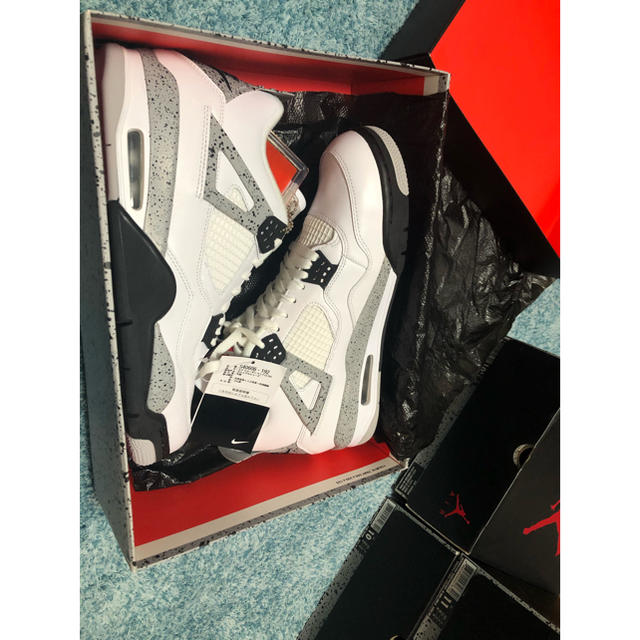 新品未使用　NIKE AIR JORDAN 4 RETRO OG BG