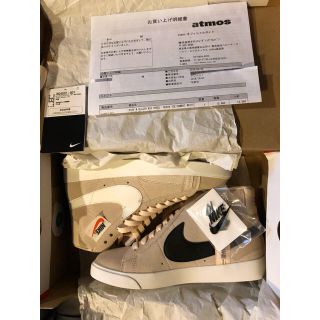 ナイキ(NIKE)のNIKE W BLAZER MID REBEL ピンク 24cm(スニーカー)