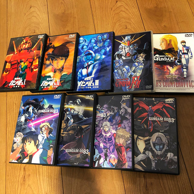 ガンダムDVD9本セット