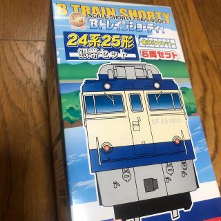 バンダイ(BANDAI)のＢトレ　ブルトレ　EF65 24系25形　銀帯　6両セット(鉄道模型)