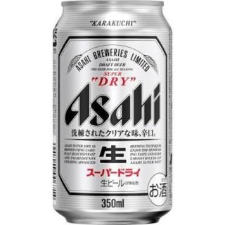 アサヒ(アサヒ)のアサヒスーパードライ350ml　500ml(ビール)