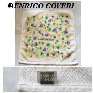 エンリココベリ(ENRICO COVERI)の❷ ENRICO COVERI★タオルハンカチ(ハンカチ)