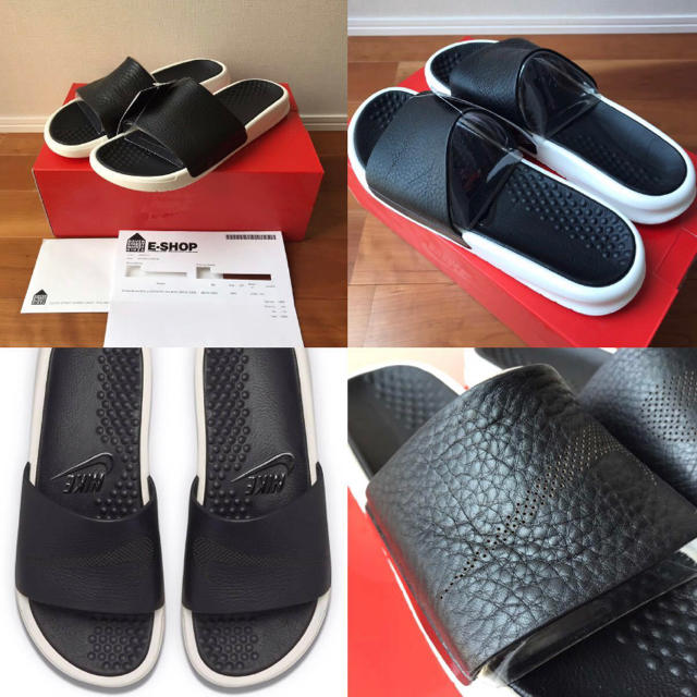 箱黒タグDSM購入伝票NIKE BENASSSIACG Slide Lux 28 US10 ベナッシ