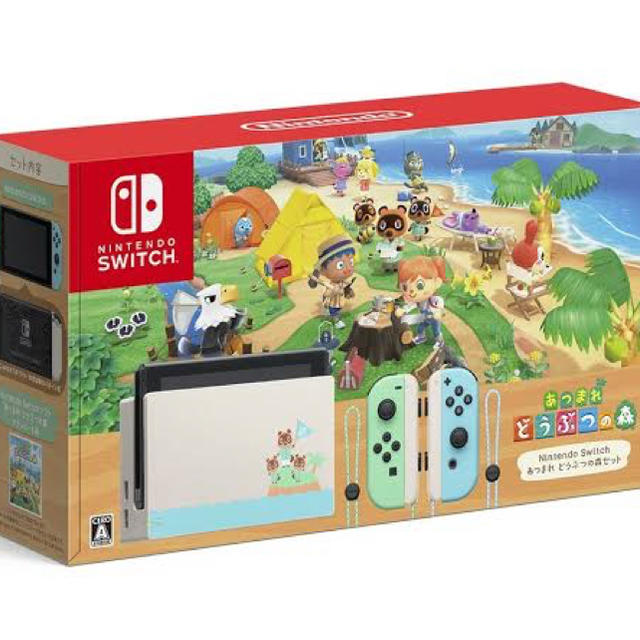 Nintendo Switch - ニンテンドースイッチ あつまれどうぶつの森セット  本体同梱版