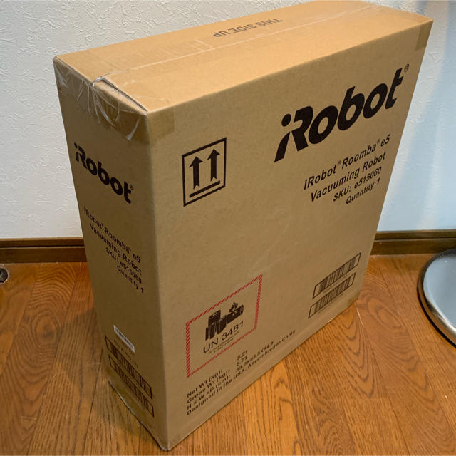 iRobot(アイロボット)のルンバE5 IROBOT 新品 未使用 未開封 スマホ/家電/カメラの生活家電(掃除機)の商品写真