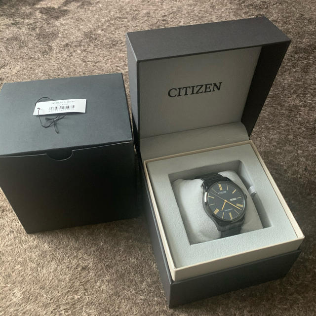 シチズン CITIZEN 自動巻き メンズ NH8365-86M ネイビー