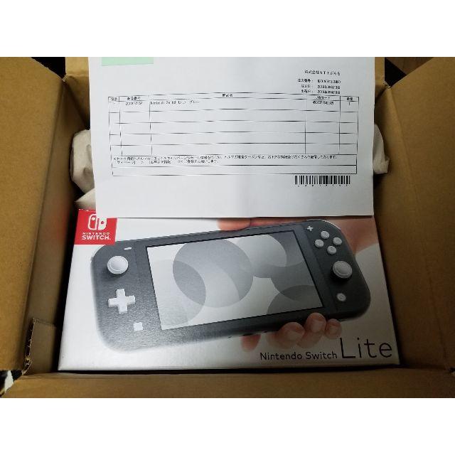 Nintendo Switch Lite グレー (新品)