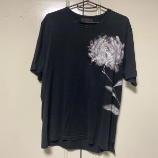 ヨウジヤマモト(Yohji Yamamoto)のヨウジヤマモト  Y’s フラワー手書きTシャツ(Tシャツ/カットソー(半袖/袖なし))