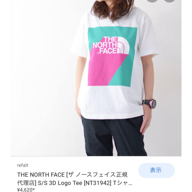 THE NORTH FACE(ザノースフェイス)のTHE NORTH FACE Tシャツ メンズのトップス(Tシャツ/カットソー(半袖/袖なし))の商品写真