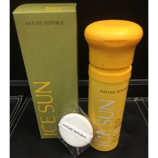 ネイチャーリパブリック(NATURE REPUBLIC)の2本ICE SUN 50+SPF PA+++ Nature Republic(ファンデーション)