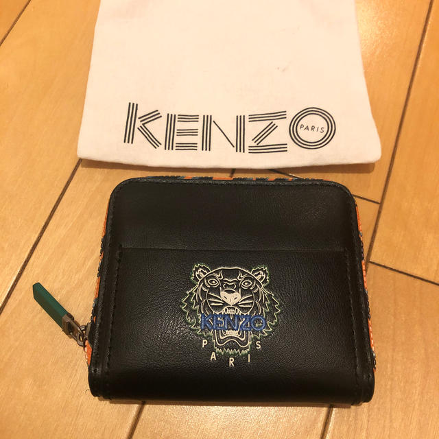 KENZO レザーウォレット 二つ折り財布