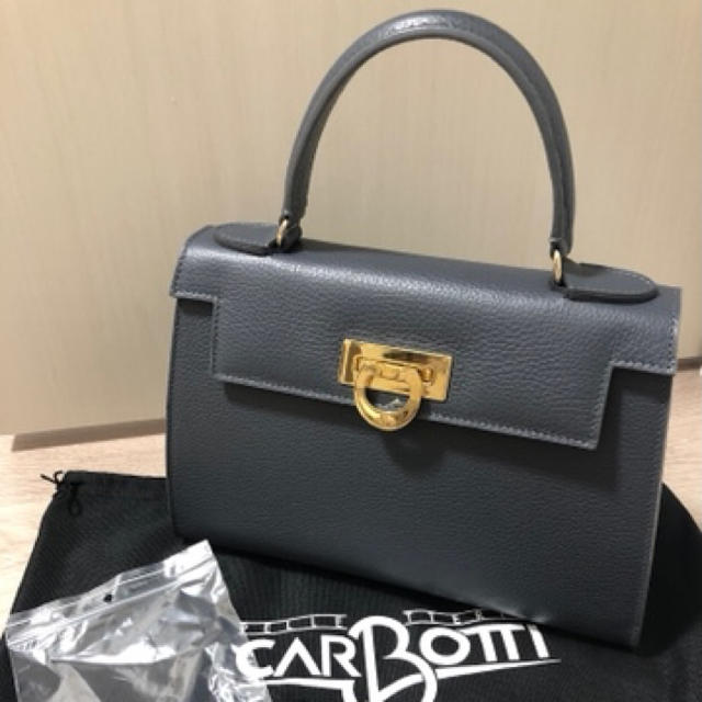 carbotti ハンドバッグ　グレー