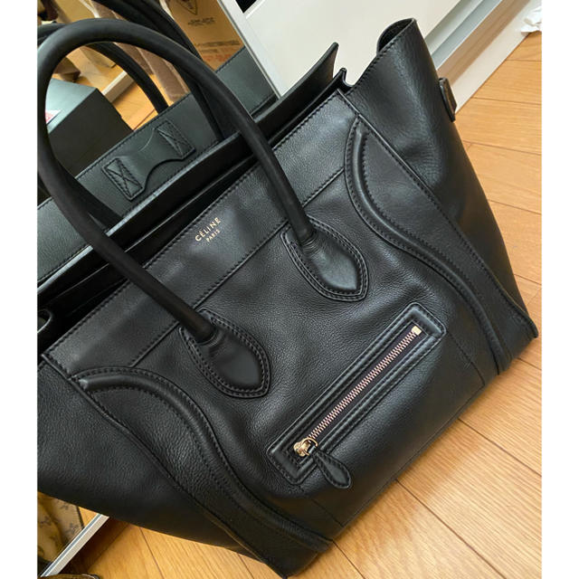 celine ラゲージミニ　カーフ　黒　正規品