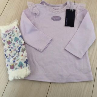 アナスイミニ(ANNA SUI mini)のアナスイミニ♡トップス  レッグウォーマー(Ｔシャツ)