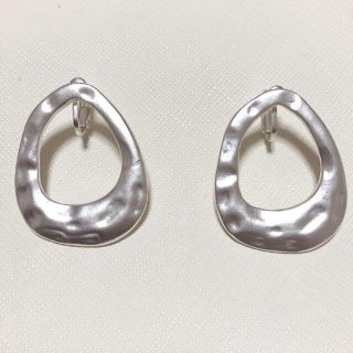 ＊1点限定＊マット シルバー デザインピアス(ピアス)