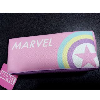 マーベル(MARVEL)のMARVEL☆筆箱（ピンク）(キャラクターグッズ)